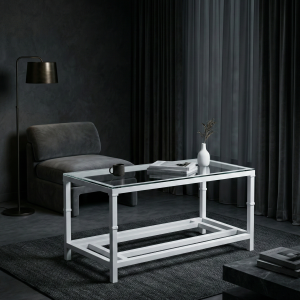 Mesa camilla elevable Grazalema en blanco