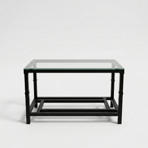 Mesa camilla elevable Grazalema en negro