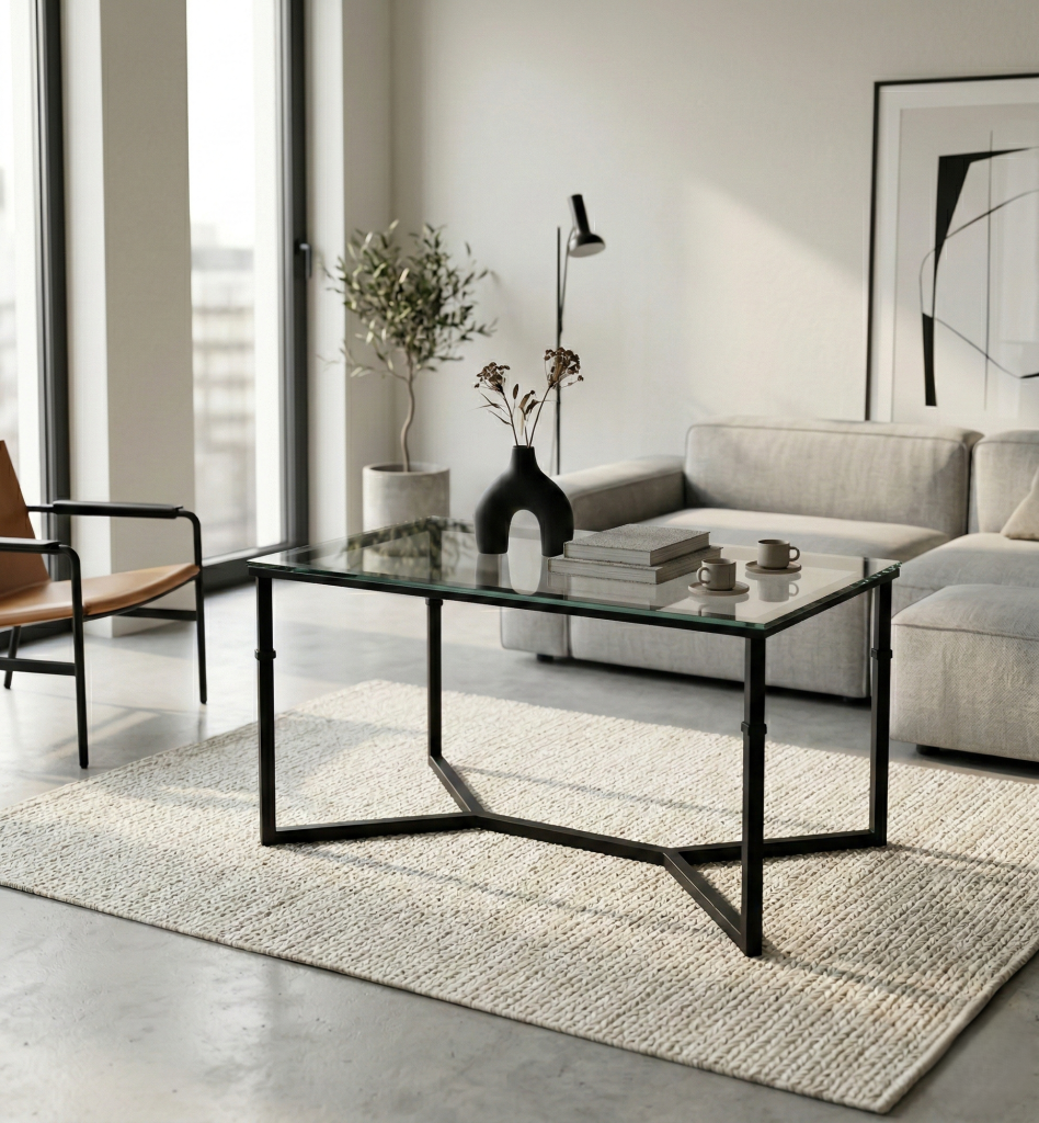 Mesa elevable Huelva en negro