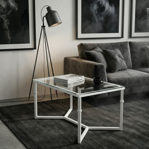 Mesa elevable Huelva en blanco