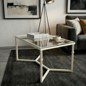 Mesa elevable Huelva en marfil