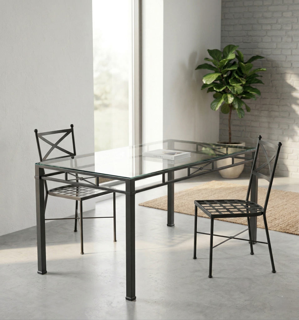 Mesa Forja Florencia Negra