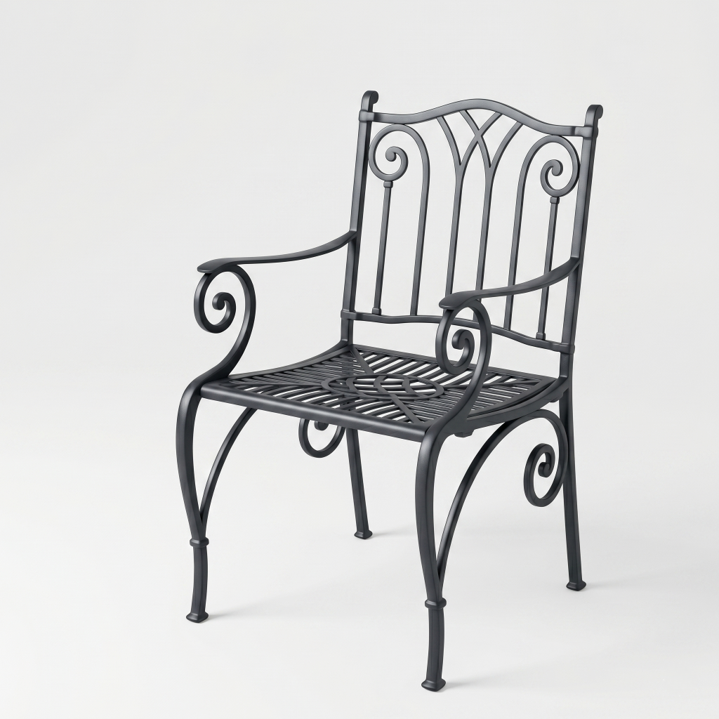 Sillón de aluminio Zahara, detalle
