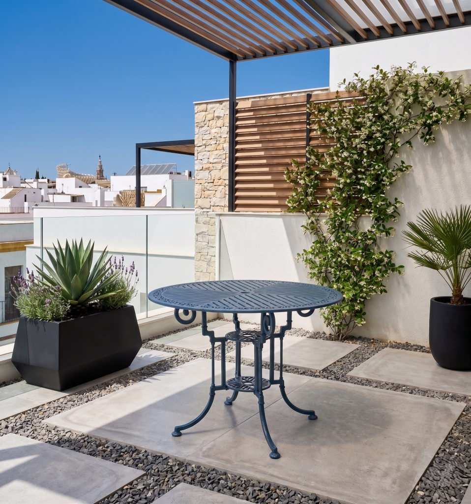 Mesa Teide Marbella azul